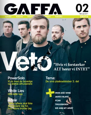 GAFFA-forside, februar 2011: Veto