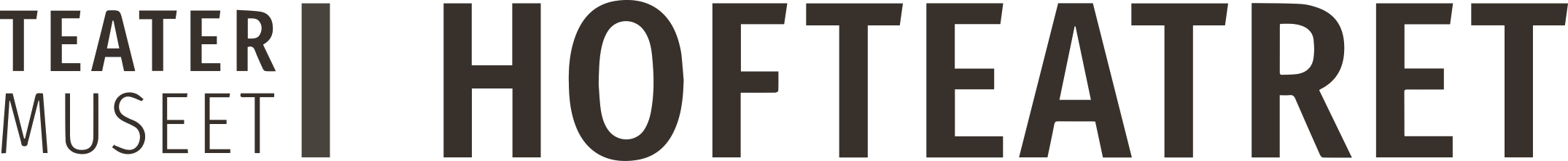 Teatermuseet i Hofteatret logo